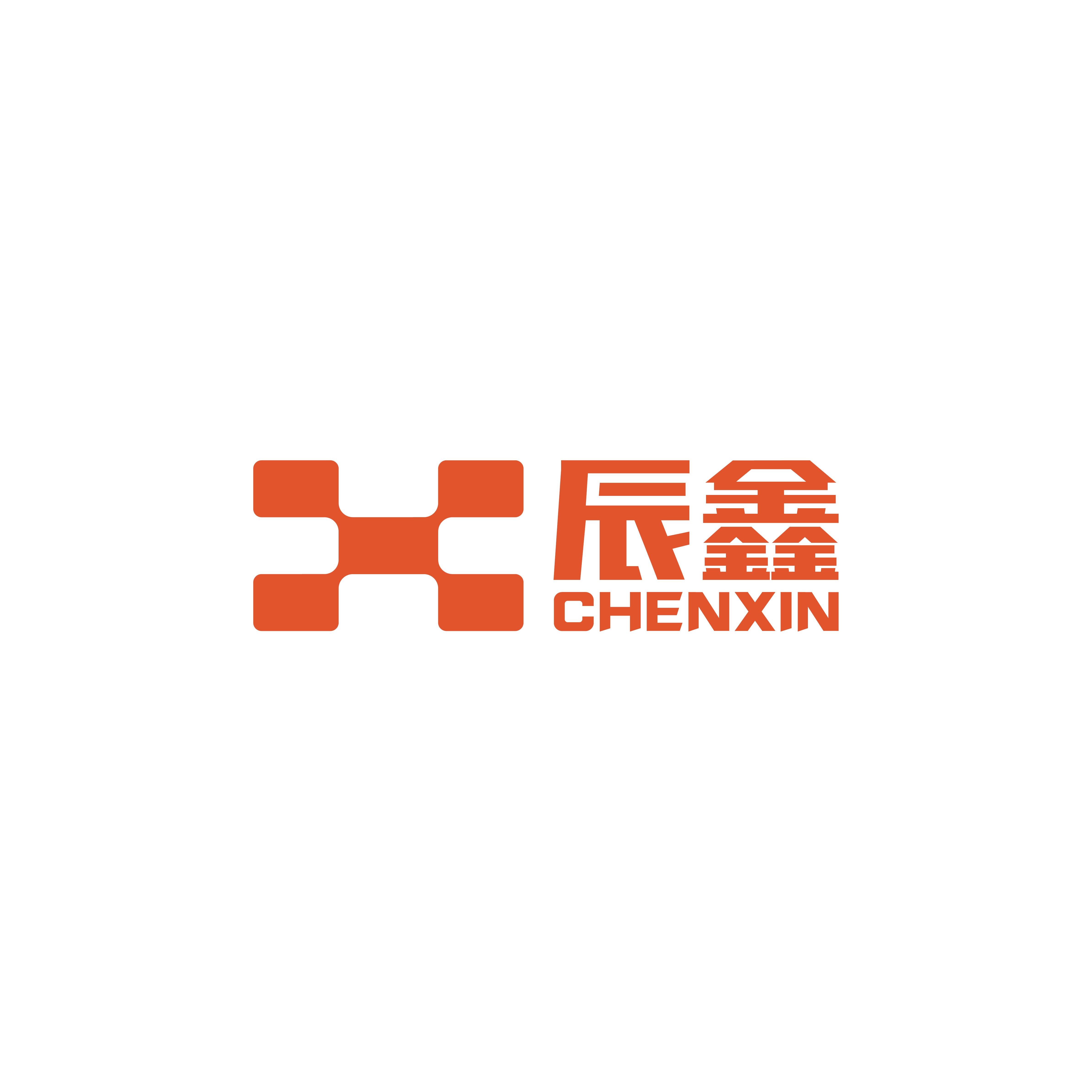 辰鑫集团logo 01（橙色中文横板）.png